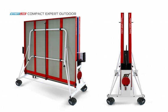 картинка Стол для настольного тенниса START LINE Compact Expert Outdoor 6 blue, всепогодный от магазина Лазалка