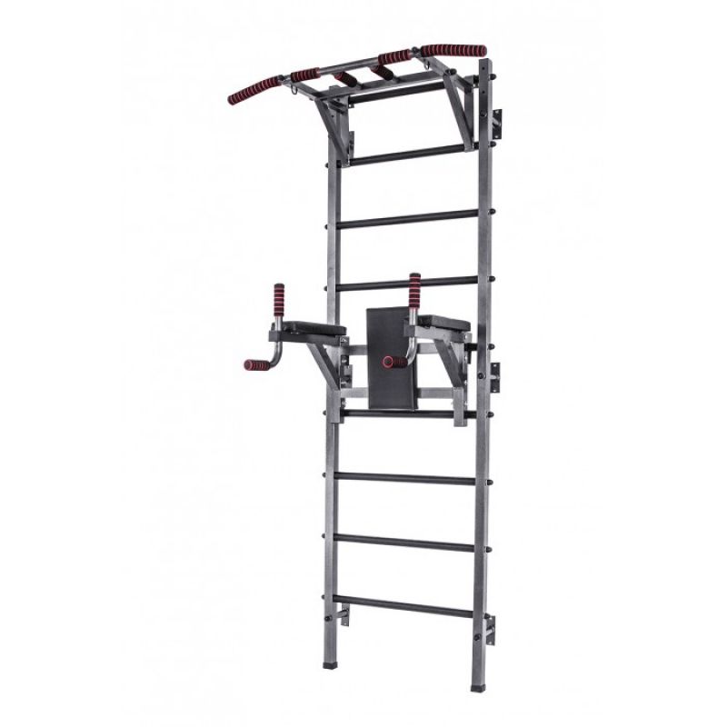 Шведские стенки с брусьями и турником