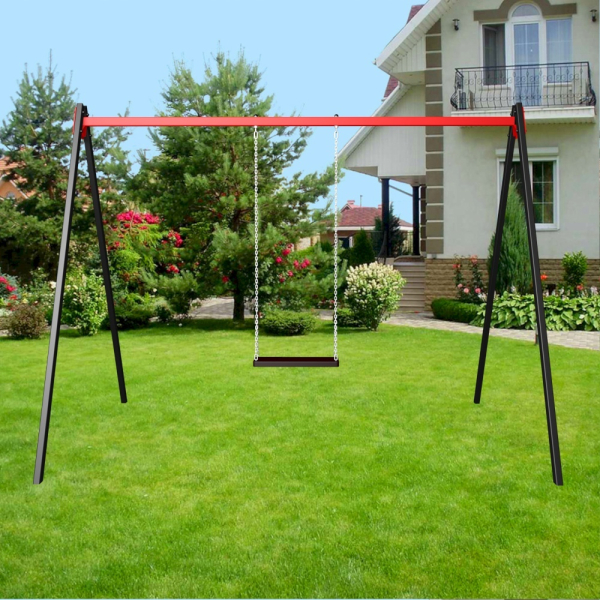 картинка Уличные качели Sv Sport УК170В1 (3.0м/Деревянные/Подвесы на втулке 1к) от магазина Лазалка