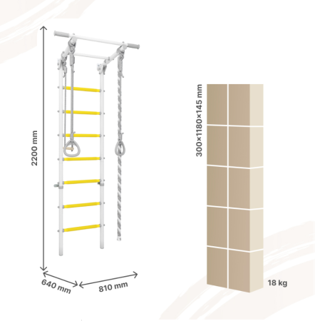 Шведская стенка DSK 3.1