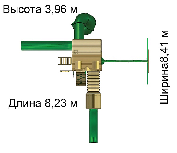 Детская игровая площадка "Горец3 Ривьера"