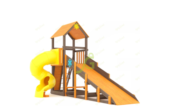 Всесезонная площадка IgraGrad С Tower с трубой SF