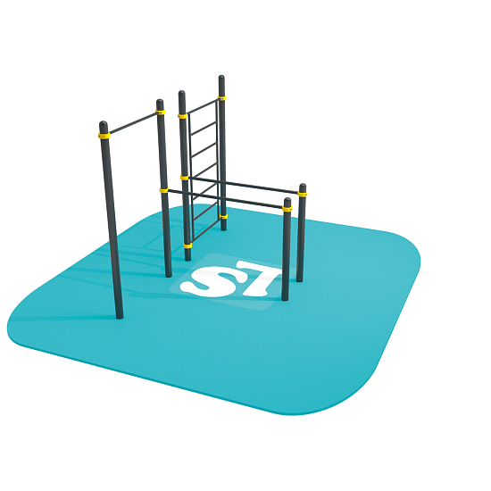 картинка Спортивный комплекс турник, брусья, шведская стенка Workout  LS30 от магазина Лазалка