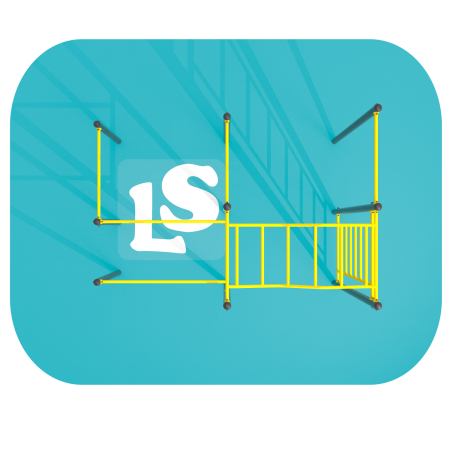 картинка Спортивный комплекс Workout LS2 от магазина Лазалка