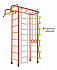 Детский спортивный комплекс ДСК "Пионер-2" 4-х опорный красный-желтый, 2,9-3,4м