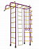 Детский спортивный комплекс ДСК "Пионер-2" 4-х опорный пурпурный-желтый