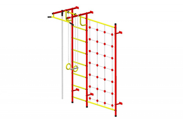 Детский спортивный комплекс ДСК "Пионер-С3С" красно-жёлтый