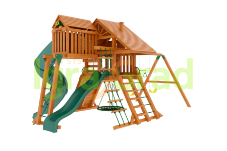 картинка Детская площадка IgraGrad "Крепость Фани Deluxe" 2 от магазина Лазалка