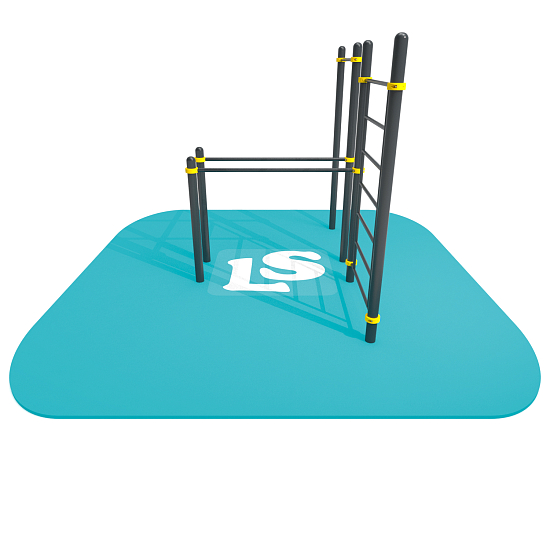 картинка Спортивный комплекс турник, брусья, шведская стенка Workout  LS30 от магазина Лазалка